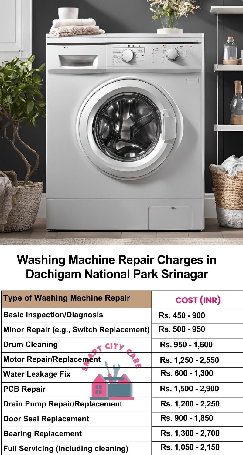 Washing Machine Repair Services Charges in  Dachigam National Park ,Srinagar 