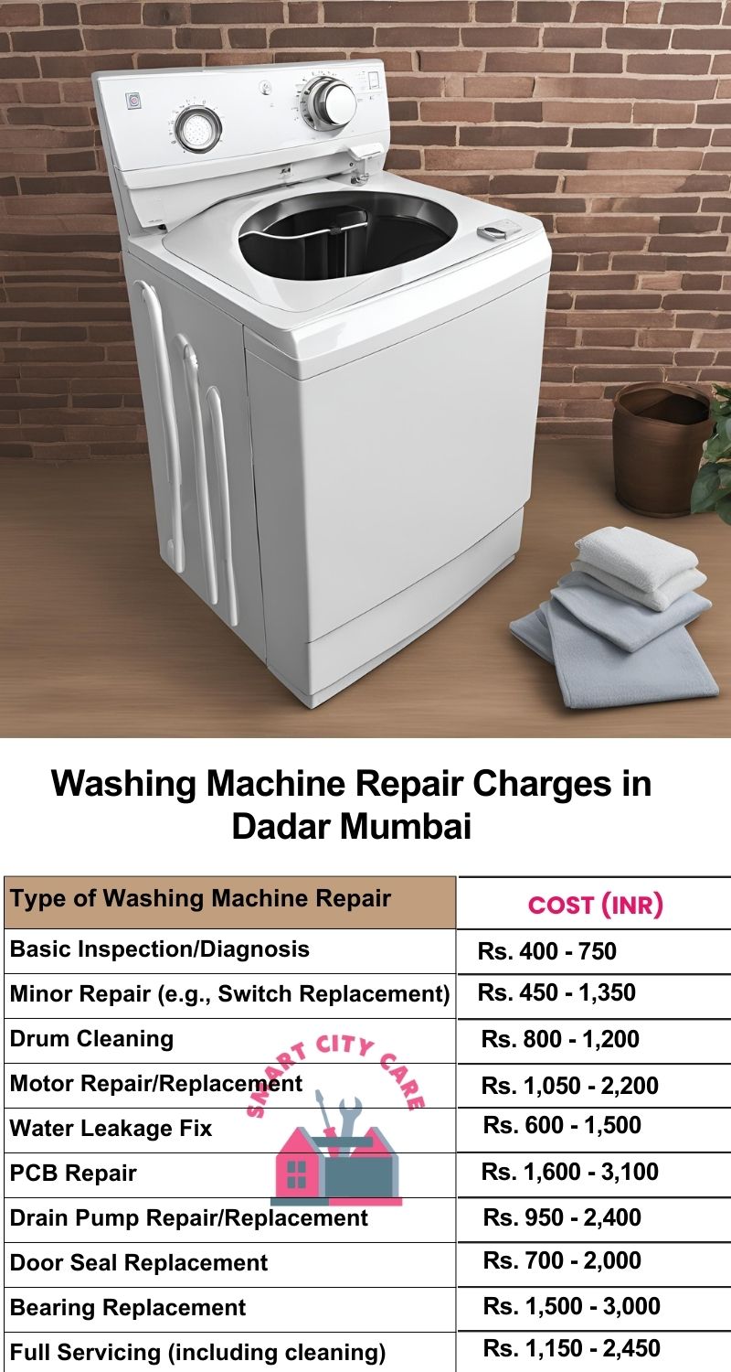 Washing Machine Repair Services Charges in  Dadar ,Mumbai 