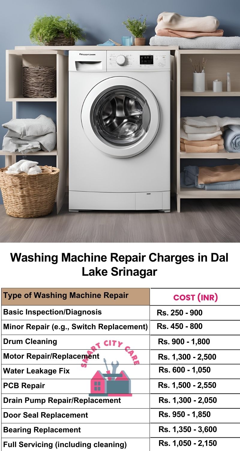 Washing Machine Repair Services Charges in  Dal Lake ,Srinagar 