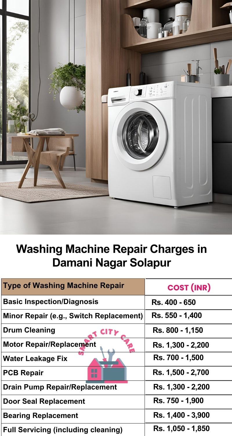 Washing Machine Repair Services Charges in  Damani Nagar ,Solapur 