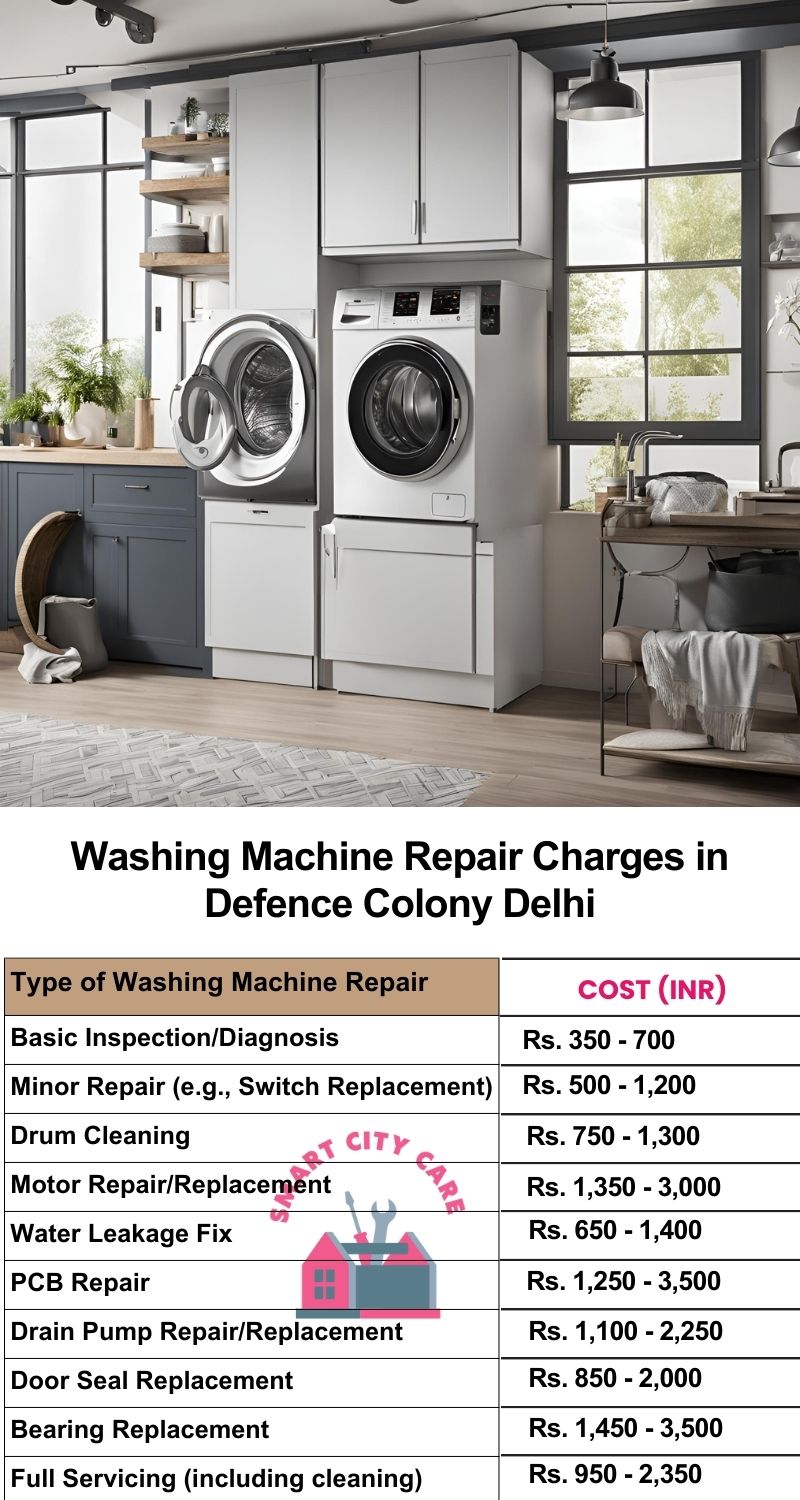 Washing Machine Repair Services Charges in  Defence Colony ,Delhi 