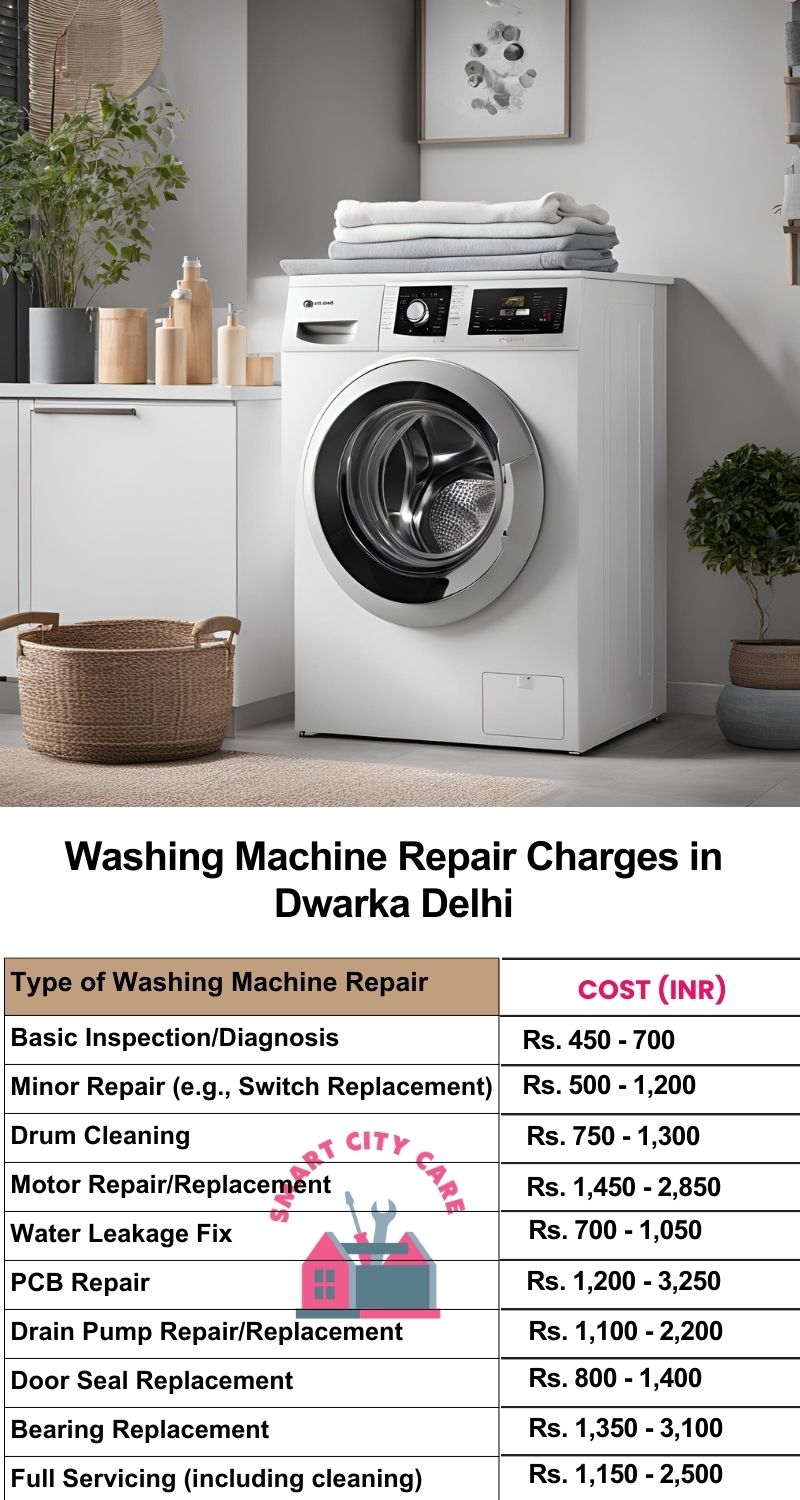 Washing Machine Repair Services Charges in  Dwarka ,Delhi 