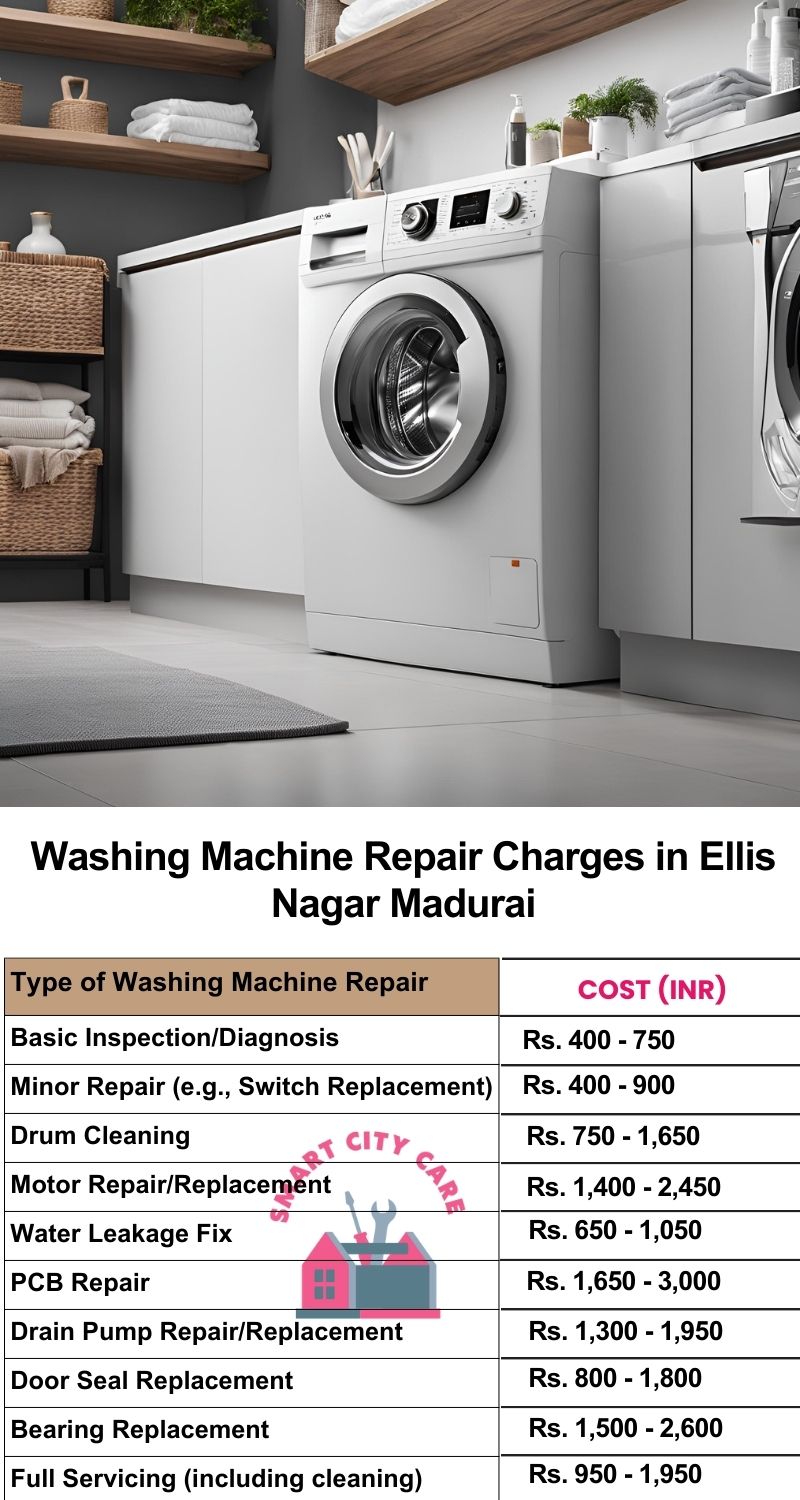 Washing Machine Repair Services Charges in  Ellis Nagar ,Madurai 