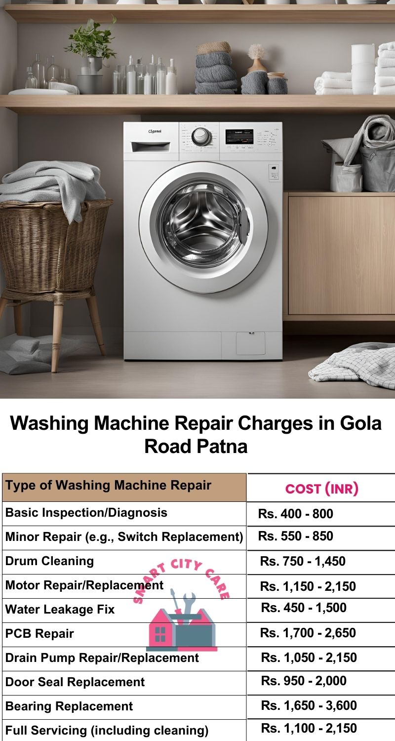 Washing Machine Repair Services Charges in  Gola Road ,Patna 