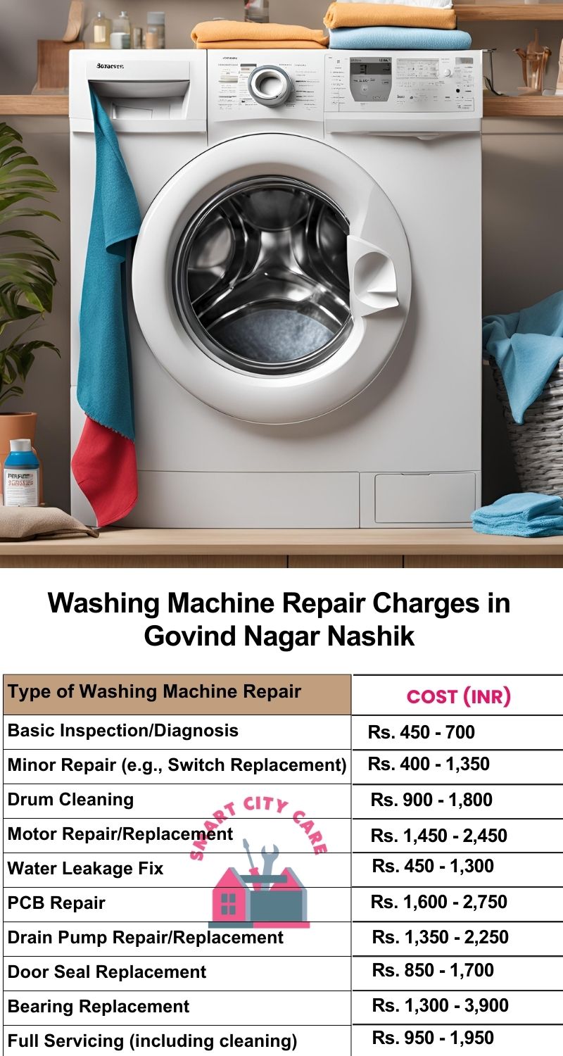 Washing Machine Repair Services Charges in  Govind Nagar ,Nashik 