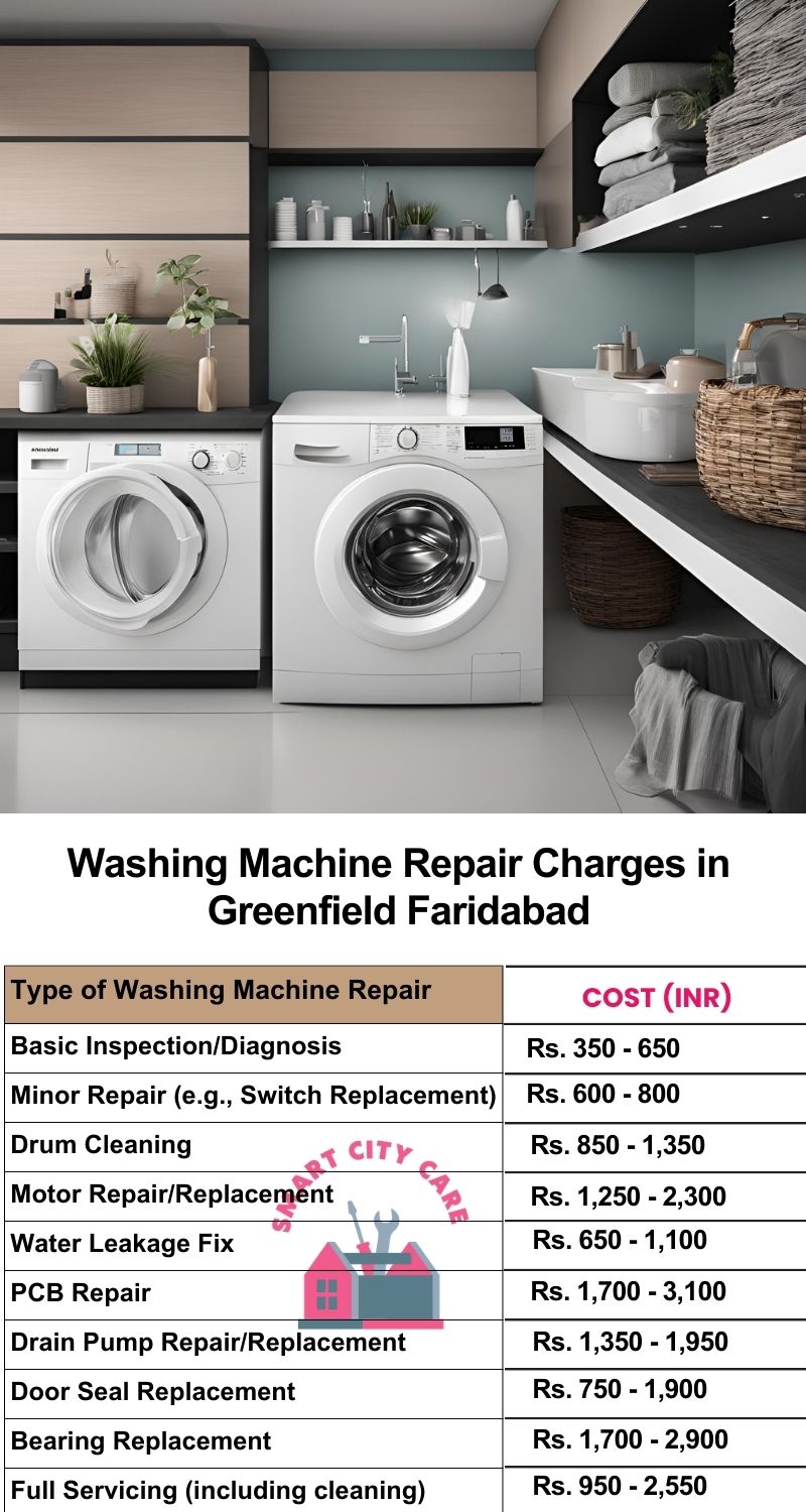 Washing Machine Repair Services Charges in  Greenfield ,Faridabad 