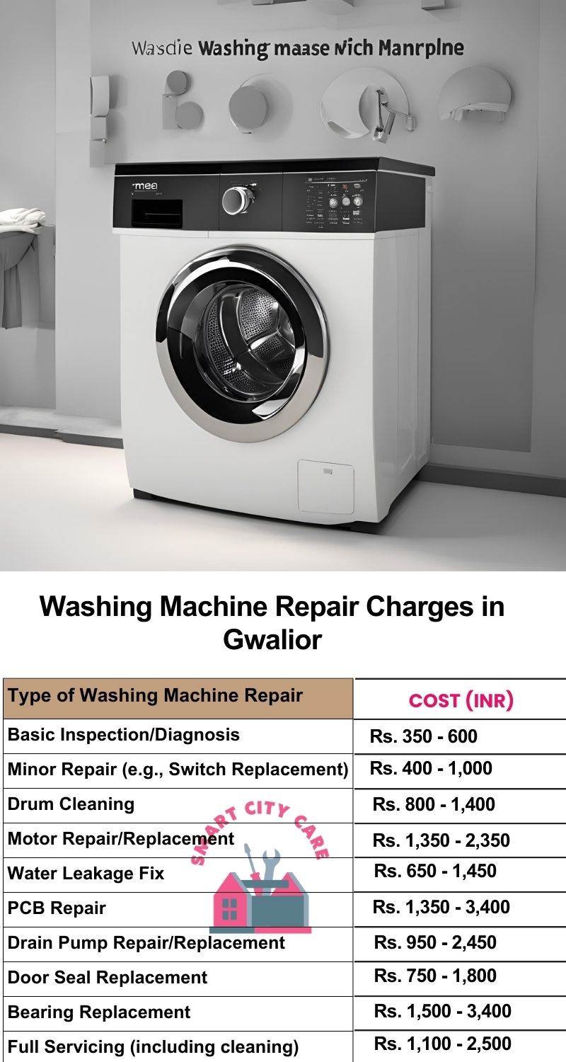 Washing Machine Repair Services Charges in Gwalior