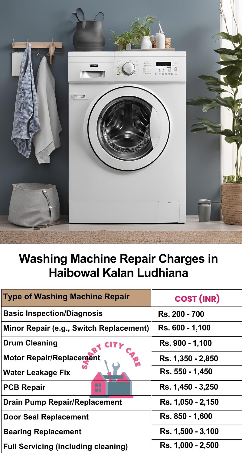 Washing Machine Repair Services Charges in  Haibowal Kalan ,Ludhiana 