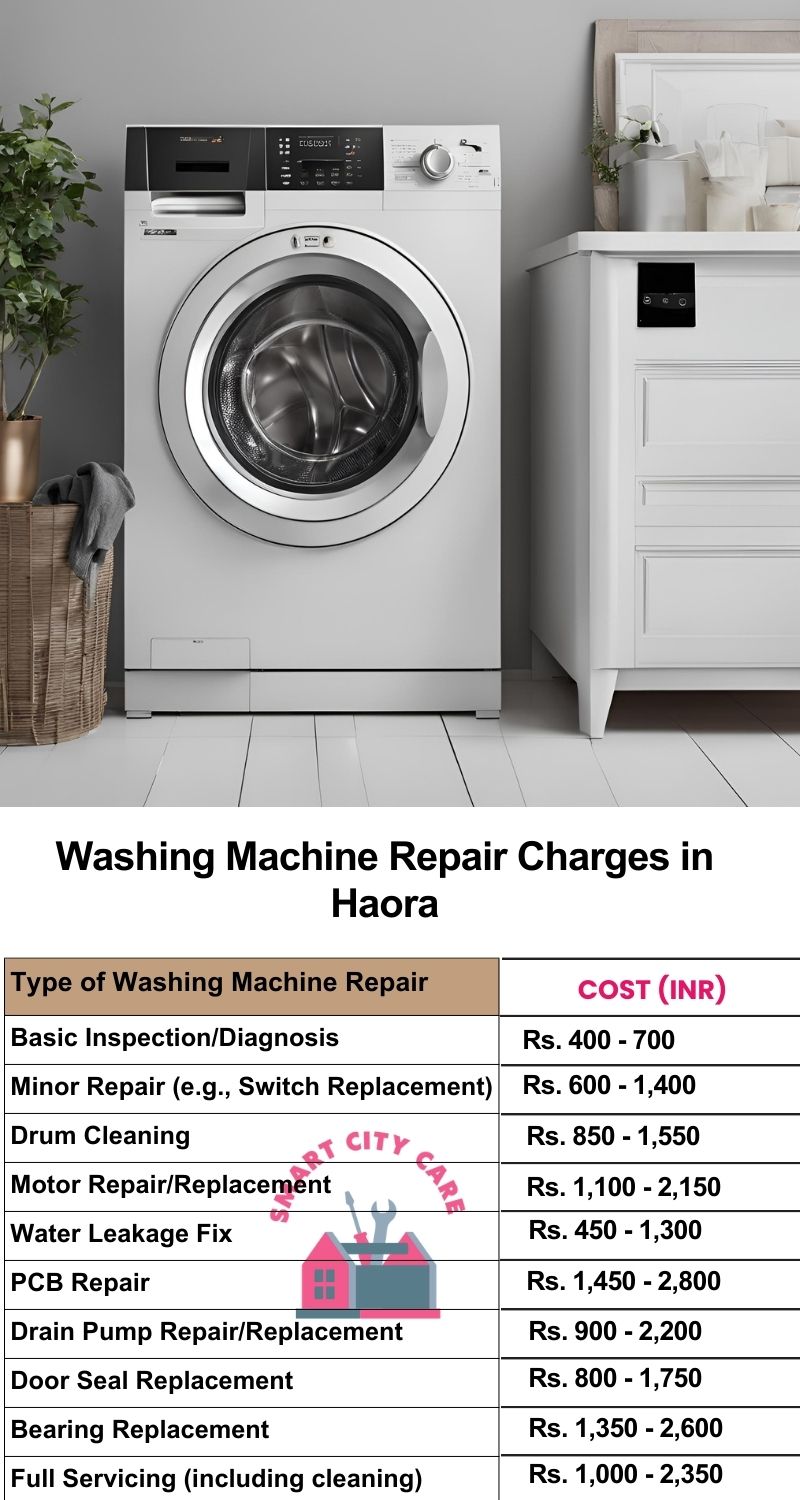 Washing Machine Repair Services Charges in Haora