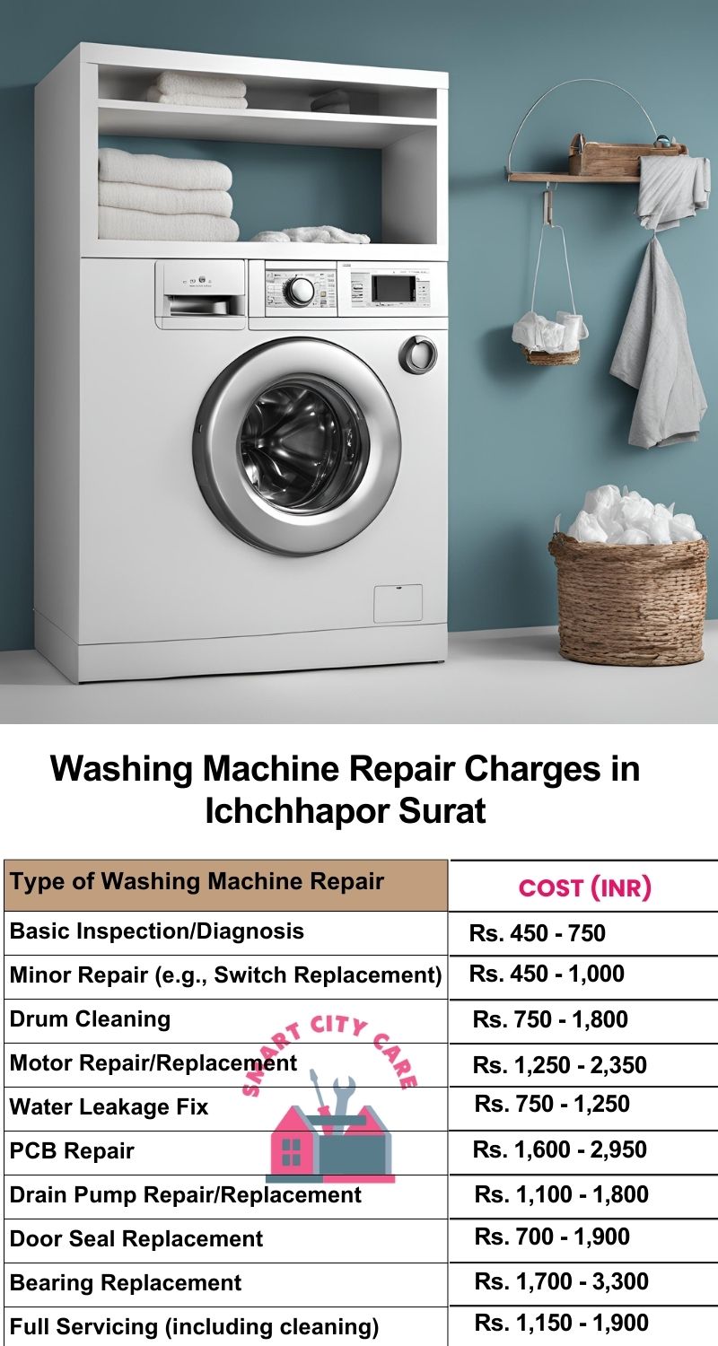 Washing Machine Repair Services Charges in  Ichchhapor ,Surat 