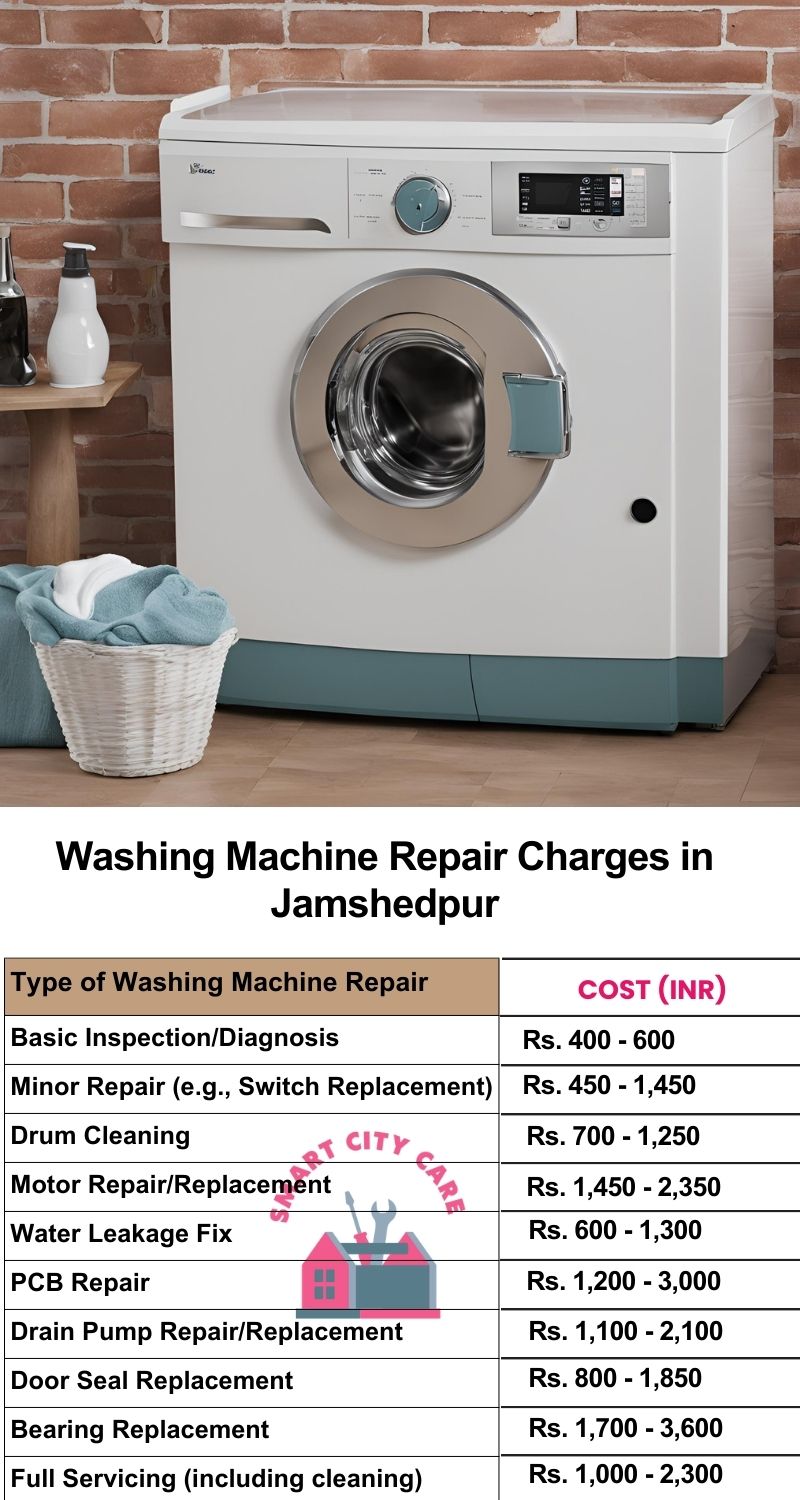 Washing Machine Repair Services Charges in Jamshedpur