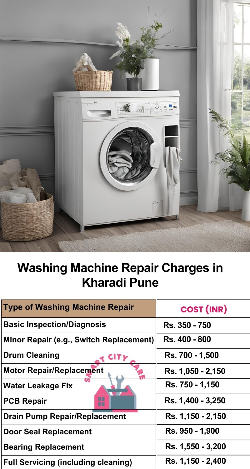Washing Machine Repair Services Charges in  Kharadi ,Pune 