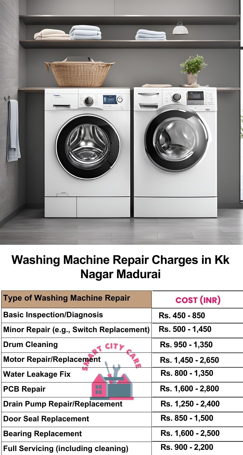 Washing Machine Repair Services Charges in  KK Nagar ,Madurai 