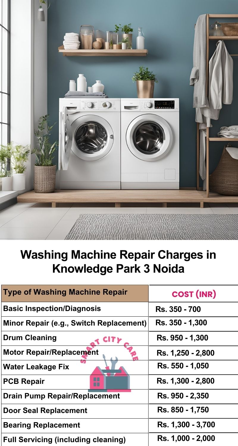 Washing Machine Repair Services Charges in  Knowledge Park 3 ,Noida 