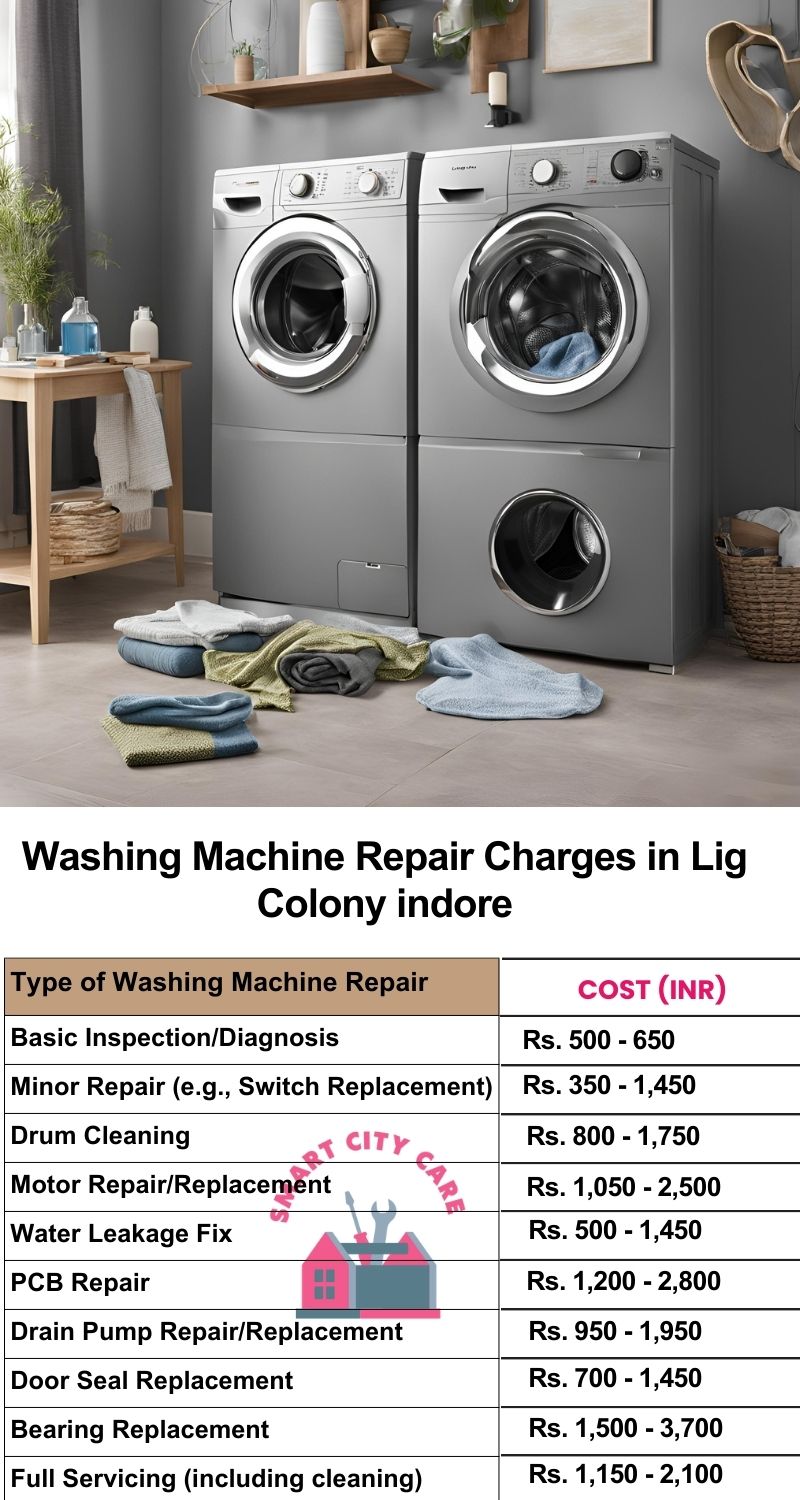 Washing Machine Repair Services Charges in  LIG Colony ,Indore 