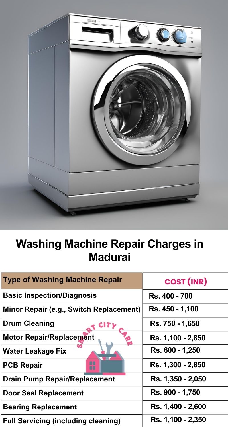 Washing Machine Repair Services Charges in Madurai