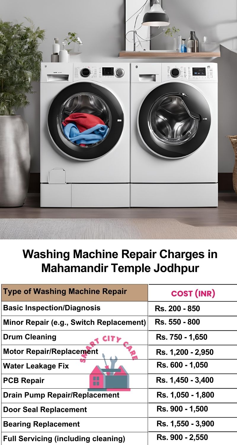 Washing Machine Repair Services Charges in  Mahamandir Temple ,Jodhpur 