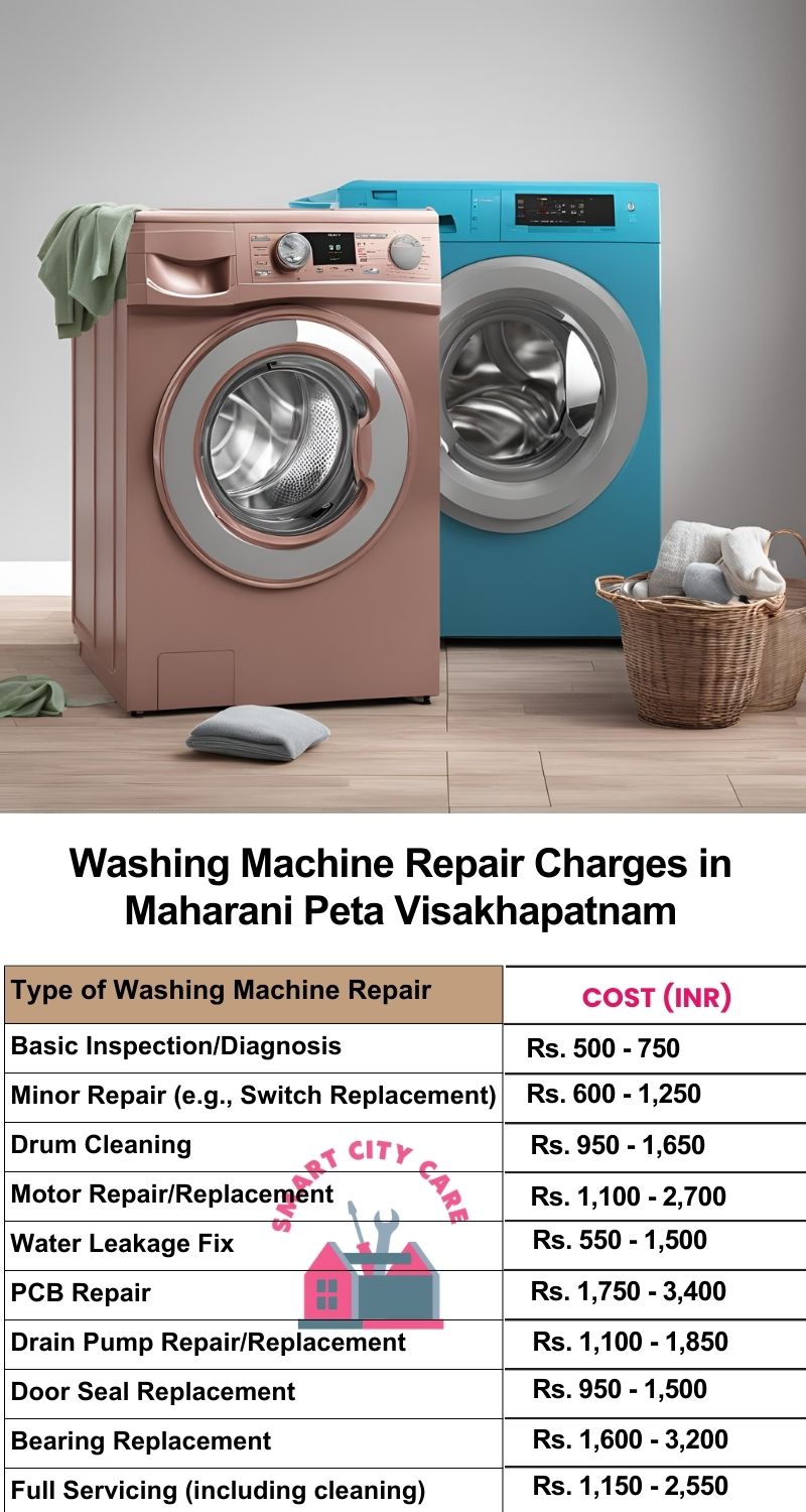 Washing Machine Repair Services Charges in  Maharani Peta ,Visakhapatnam 