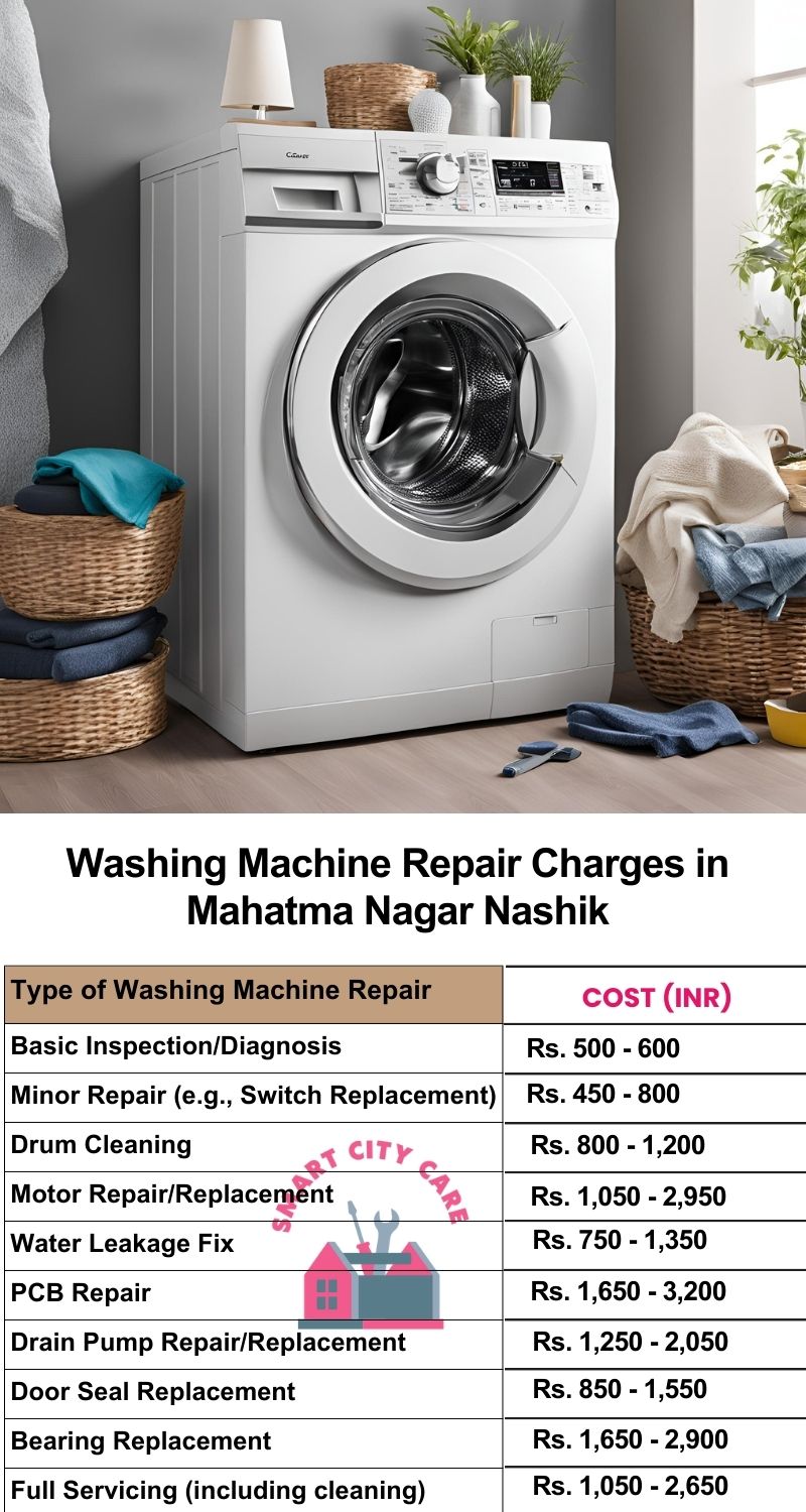 Washing Machine Repair Services Charges in  Mahatma Nagar ,Nashik 