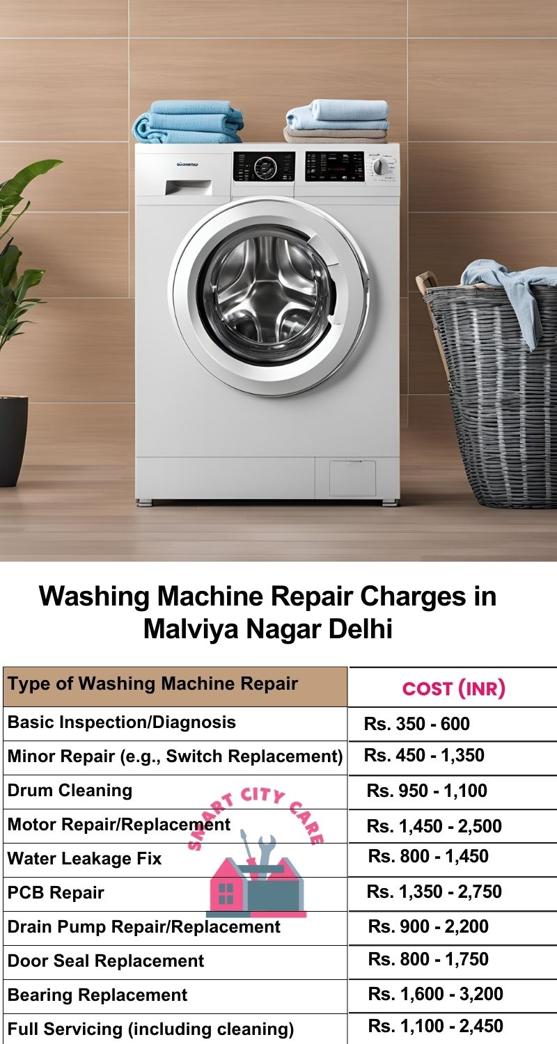 Washing Machine Repair Services Charges in  Malviya Nagar ,Delhi 