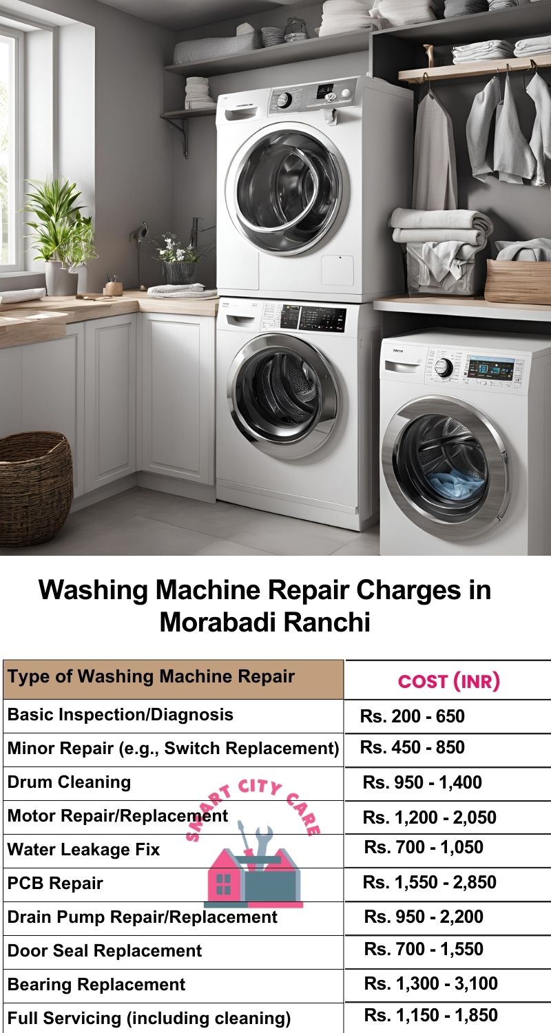 Washing Machine Repair Services Charges in  Morabadi ,Ranchi 