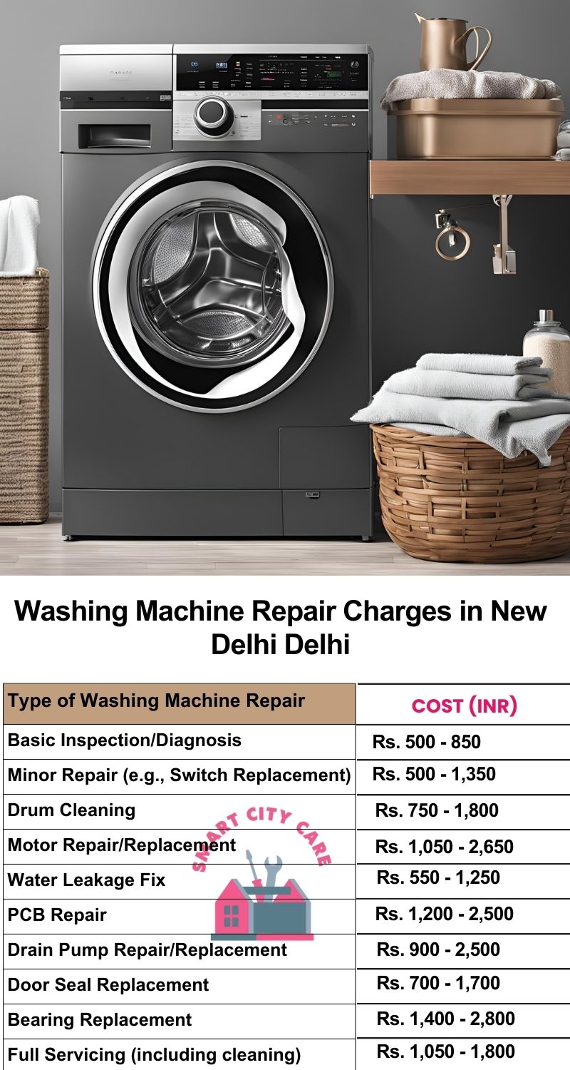 Washing Machine Repair Services Charges in  New Delhi ,Delhi 