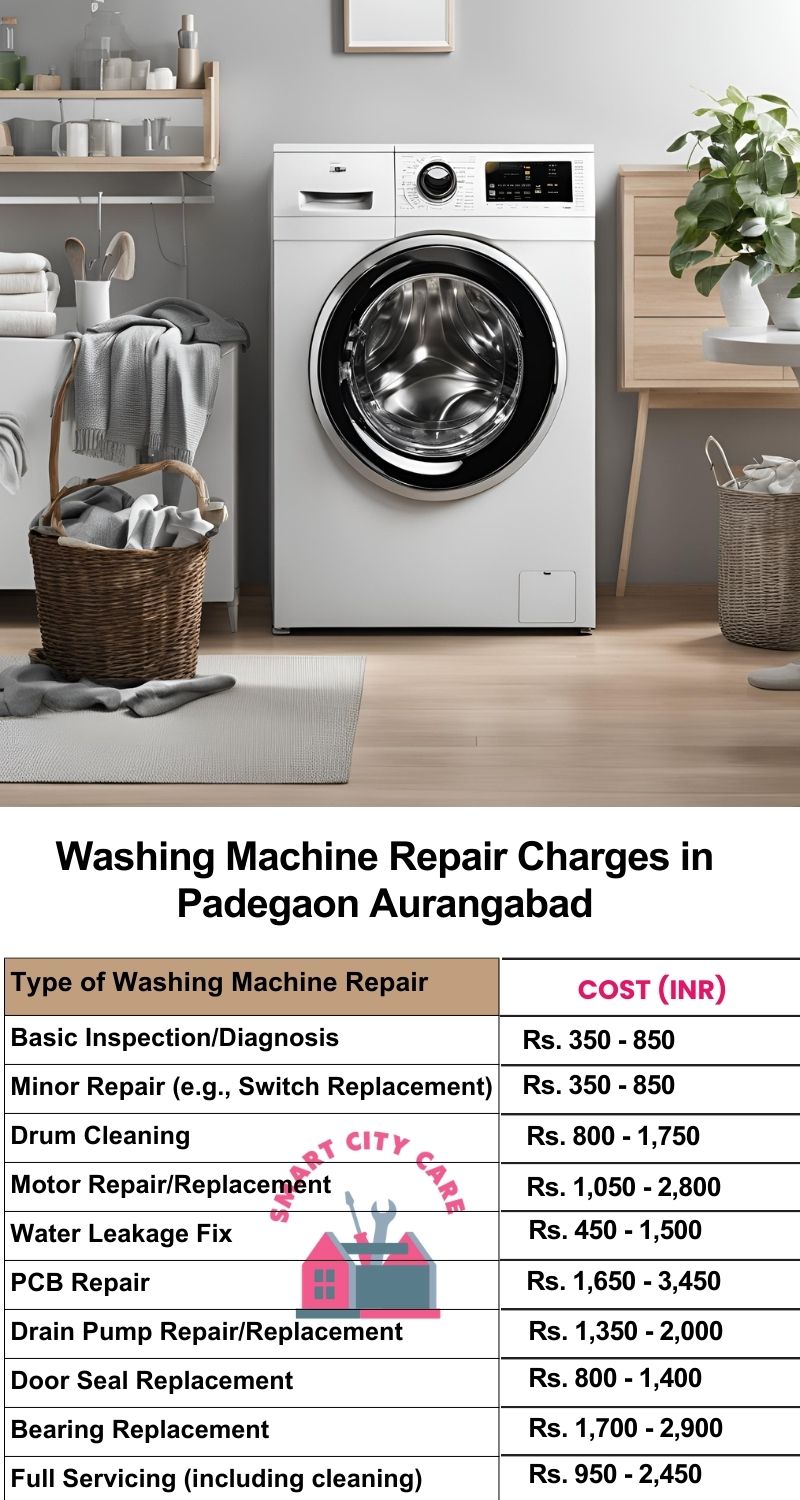 Washing Machine Repair Services Charges in  Padegaon ,Aurangabad 