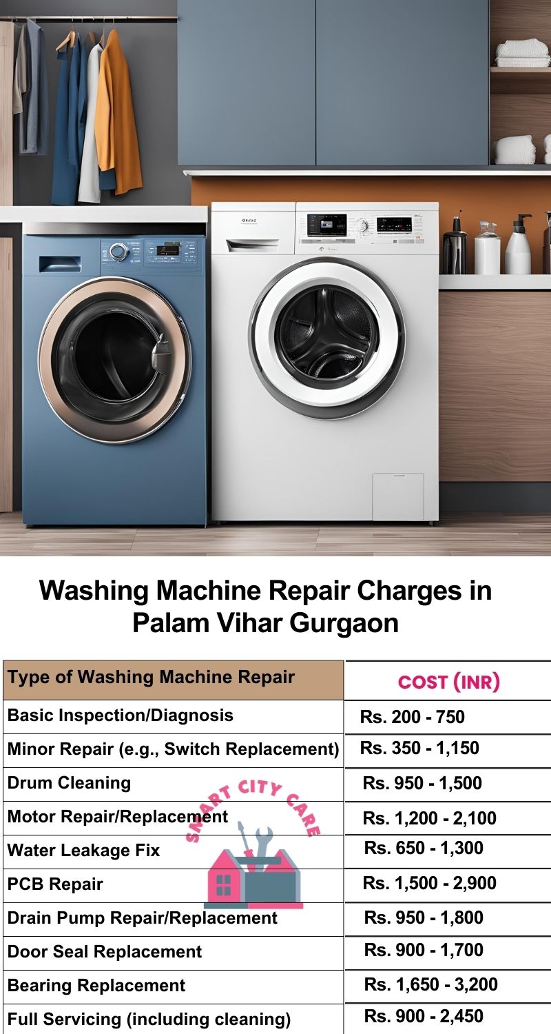 Washing Machine Repair Services Charges in  Palam Vihar ,Gurgaon 