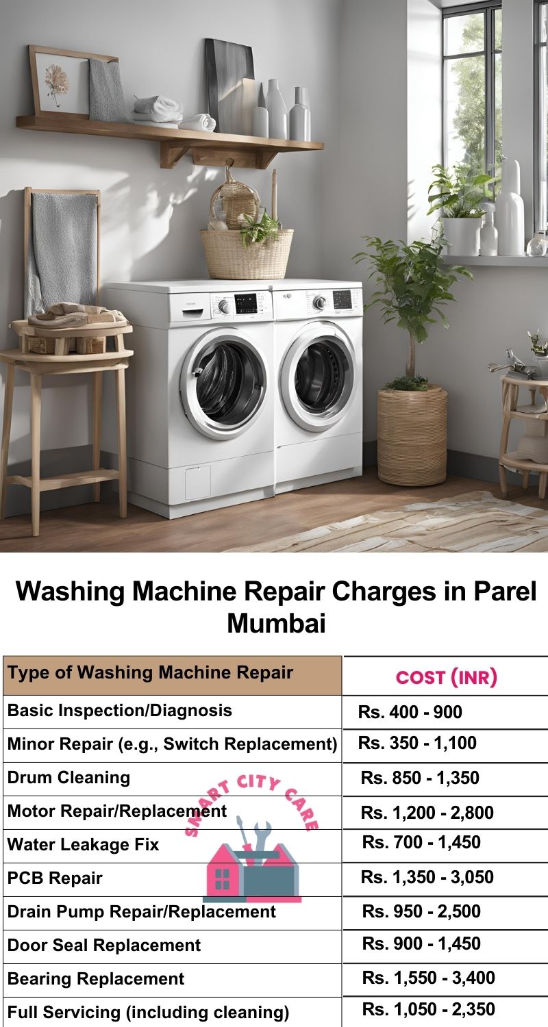 Washing Machine Repair Services Charges in  Parel ,Mumbai 