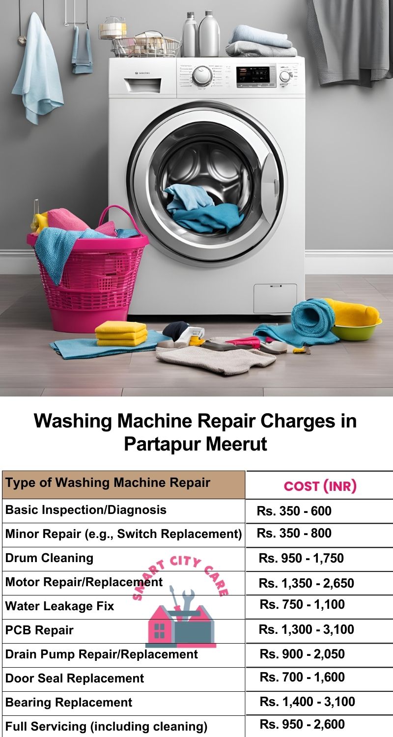 Washing Machine Repair Services Charges in  Partapur ,Meerut 