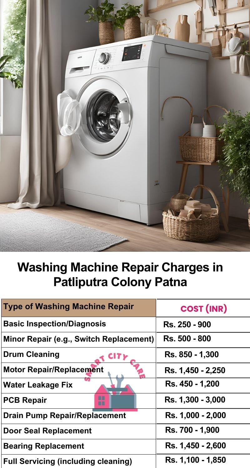 Washing Machine Repair Services Charges in  Patliputra Colony ,Patna 