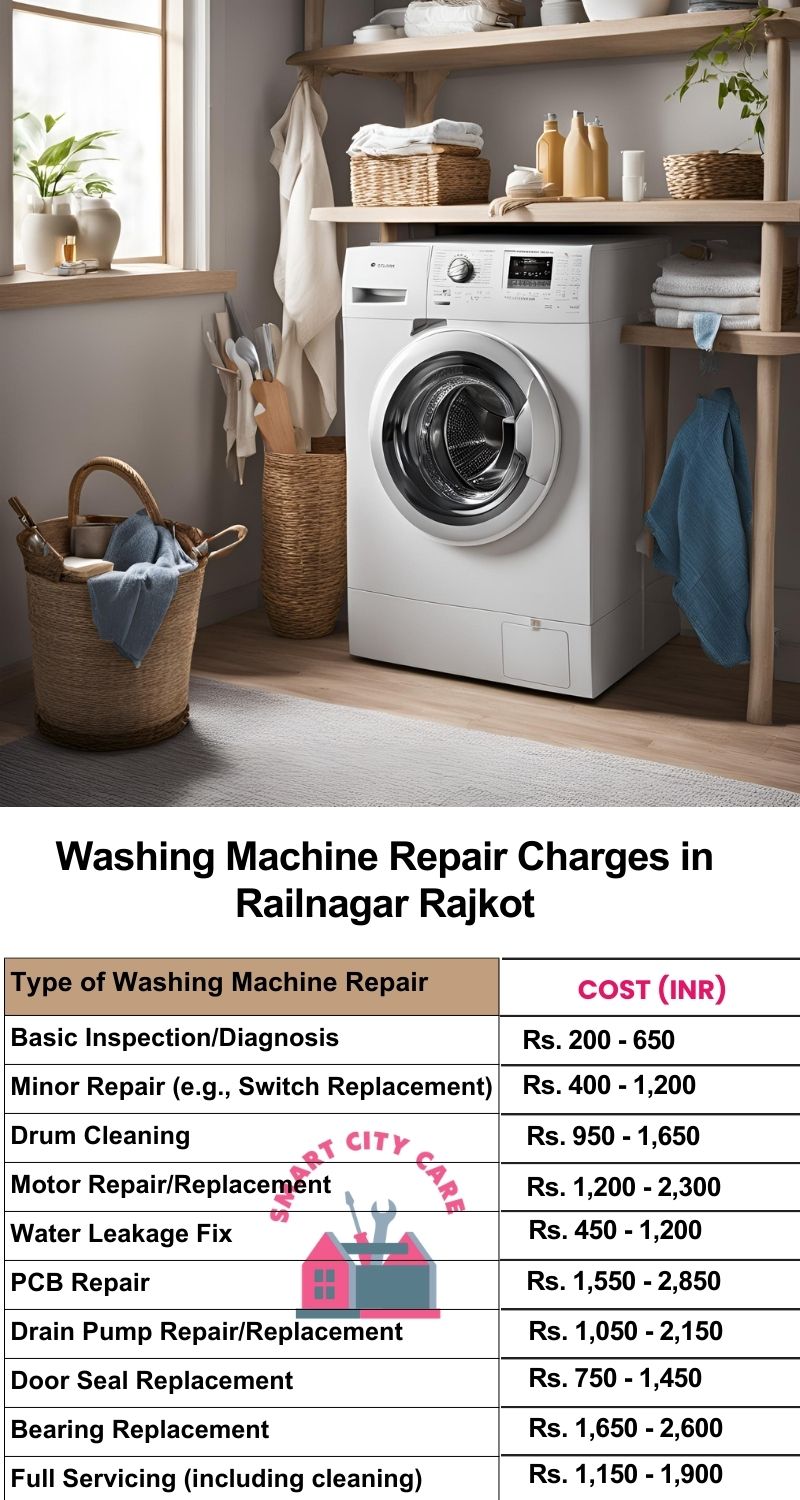 Washing Machine Repair Services Charges in  Railnagar ,Rajkot 