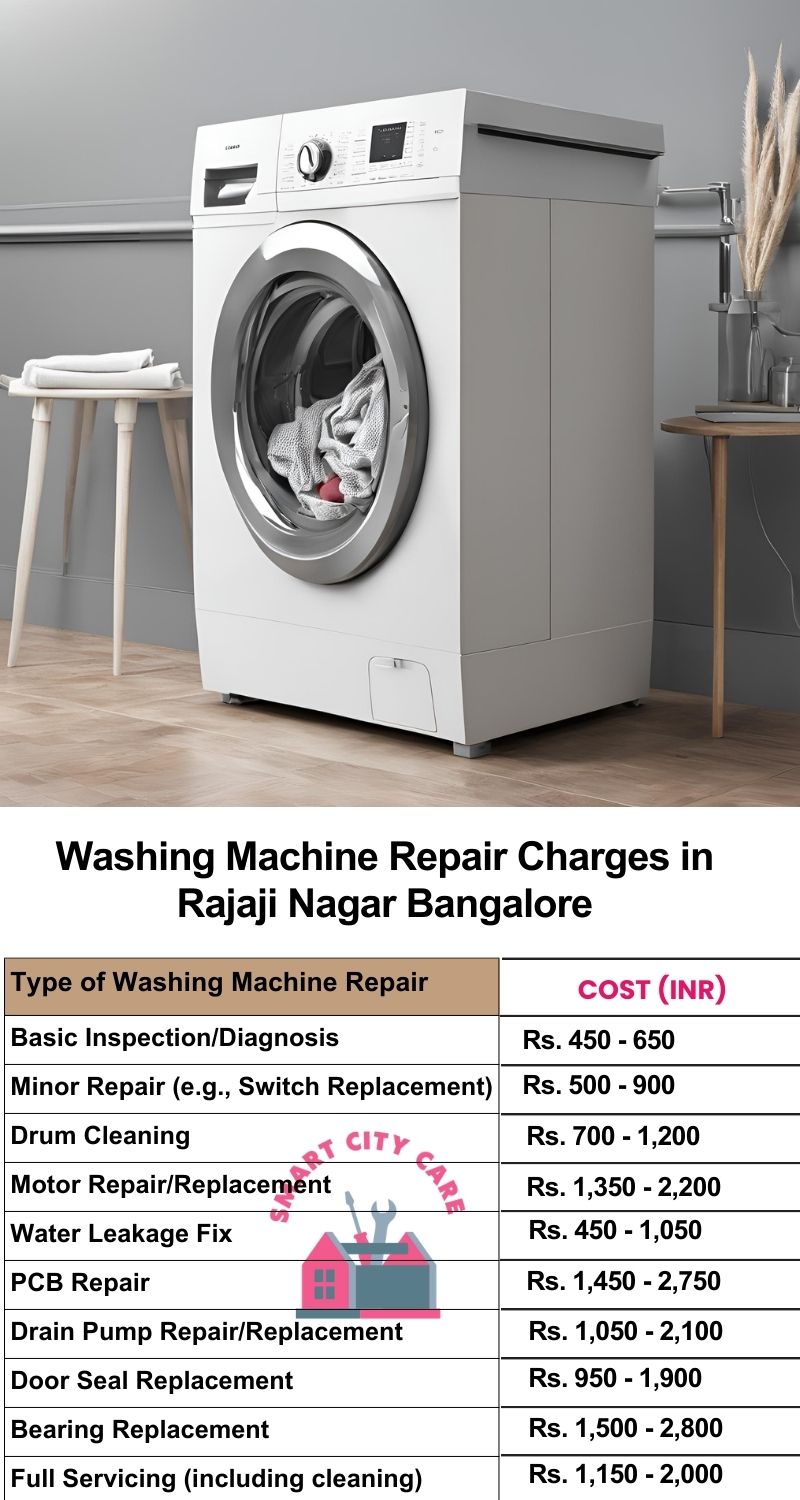 Washing Machine Repair Services Charges in  Rajaji Nagar ,Bangalore 