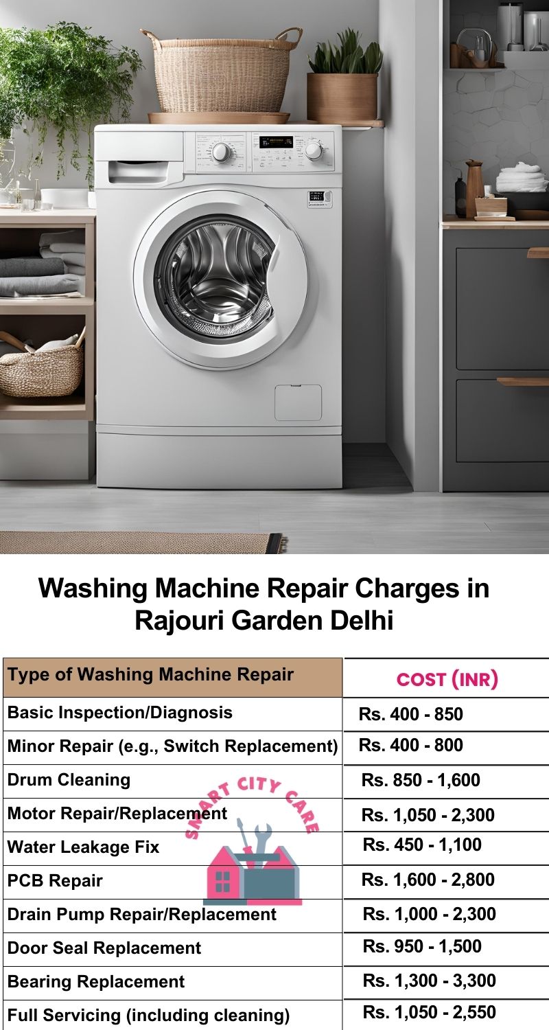 Washing Machine Repair Services Charges in  Rajouri Garden ,Delhi 