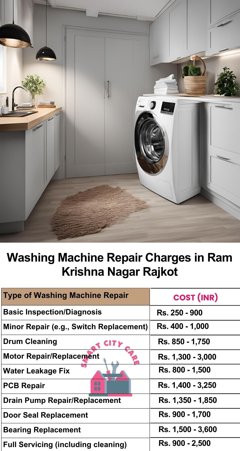 Washing Machine Repair Services Charges in  Ram Krishna Nagar ,Rajkot 