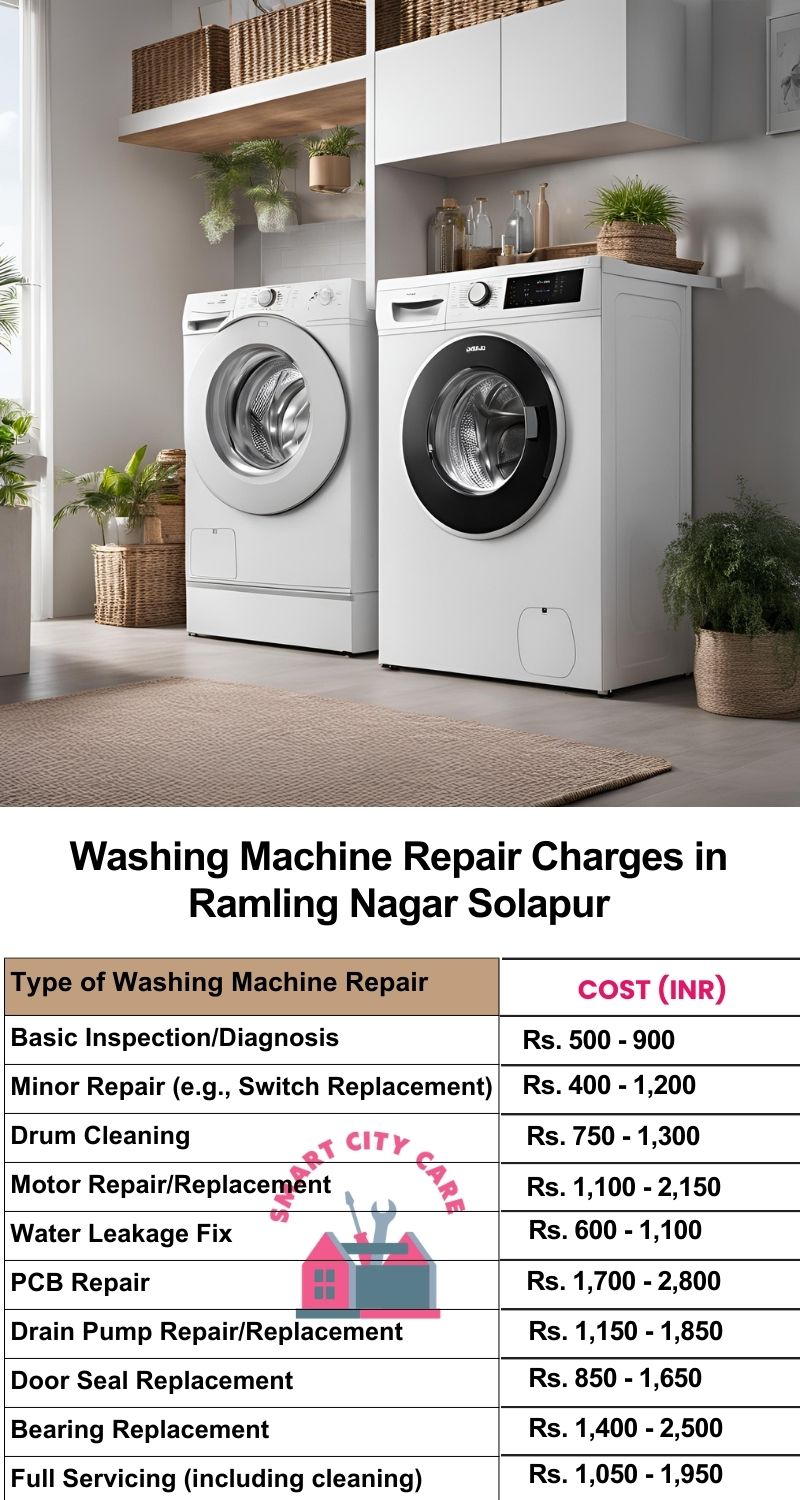 Washing Machine Repair Services Charges in  Ramling Nagar ,Solapur 