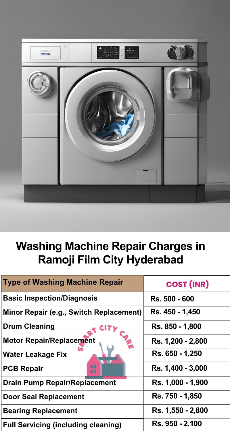 Washing Machine Repair Services Charges in Ramoji Film City ,Hyderabad