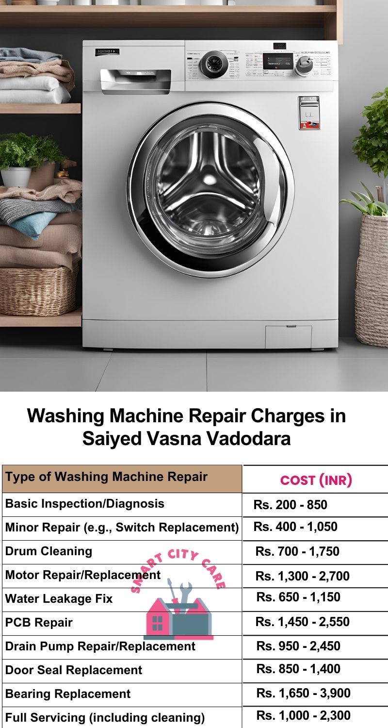 Washing Machine Repair Services Charges in  Saiyed Vasna ,Vadodara 