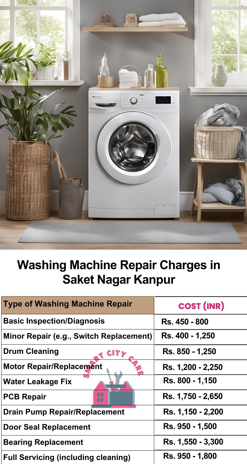 Washing Machine Repair Services Charges in  Saket Nagar ,Kanpur 