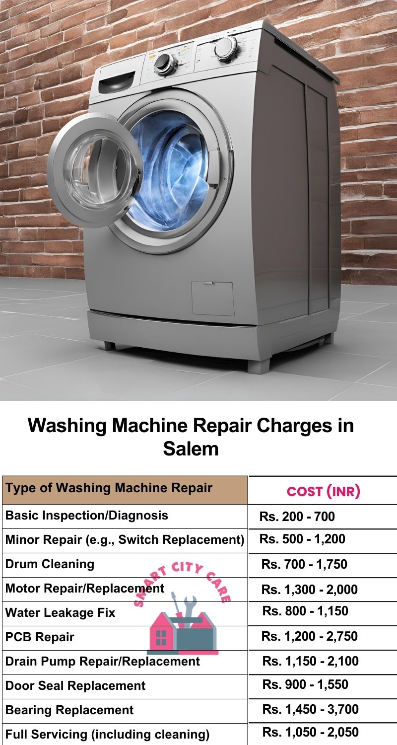 Washing Machine Repair Services Charges in Salem