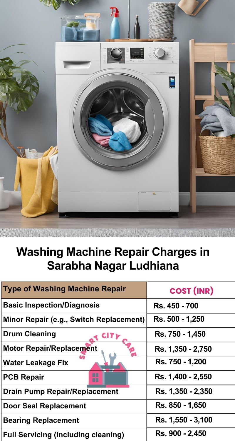 Washing Machine Repair Services Charges in  Sarabha Nagar ,Ludhiana 