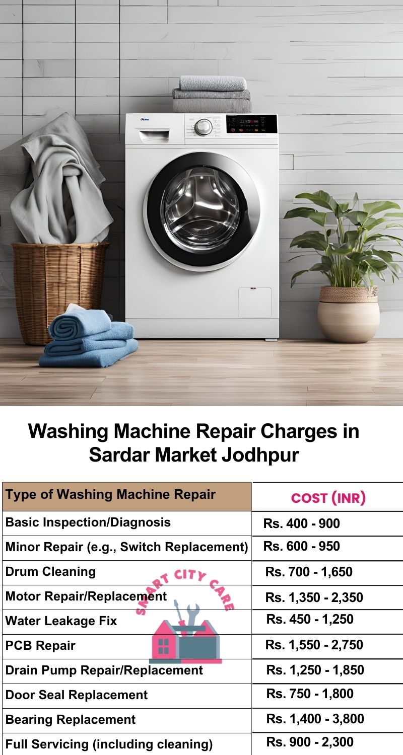 Washing Machine Repair Services Charges in  Sardar Market ,Jodhpur 