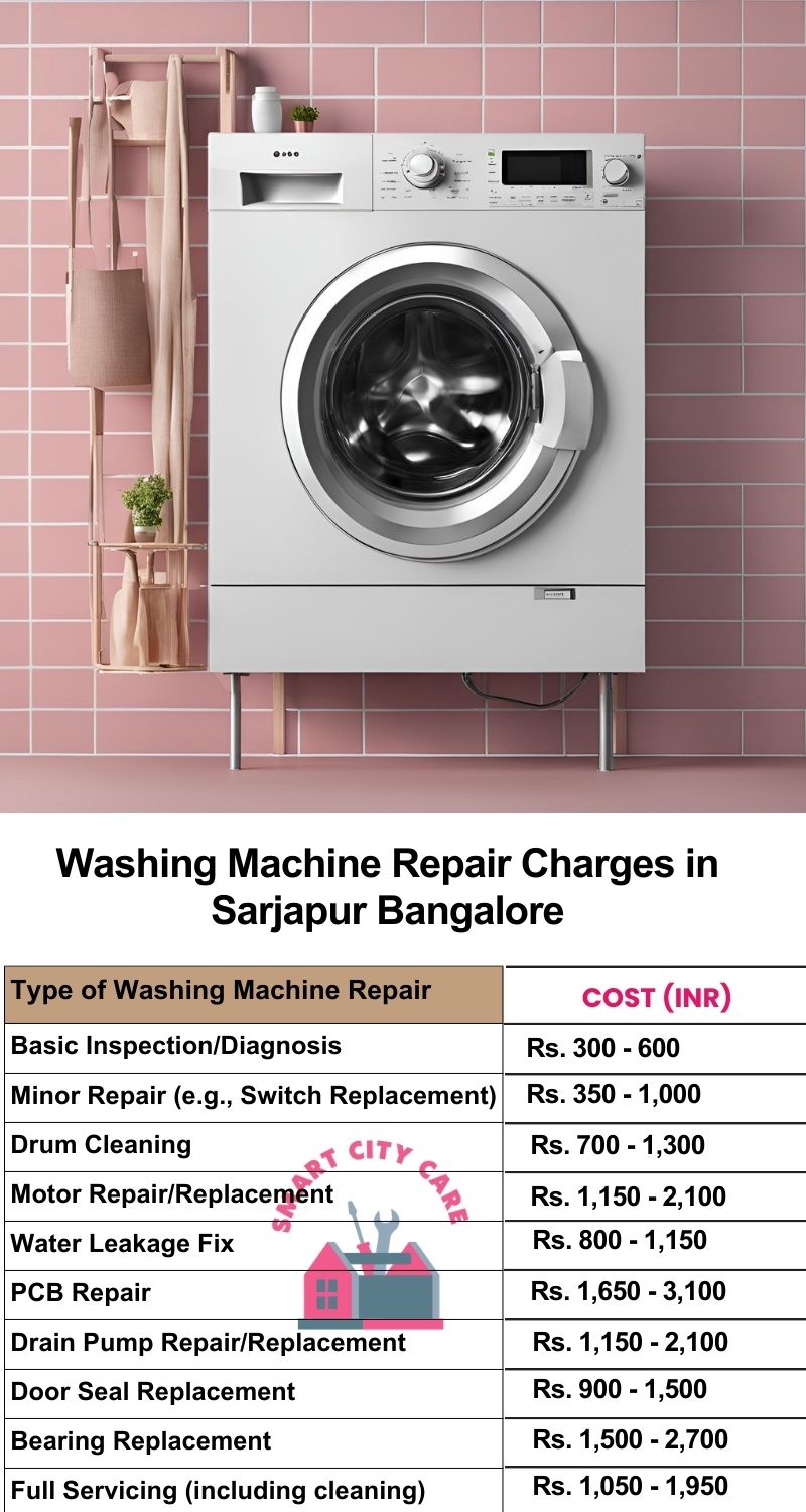 Washing Machine Repair Services Charges in  Sarjapur ,Bangalore 