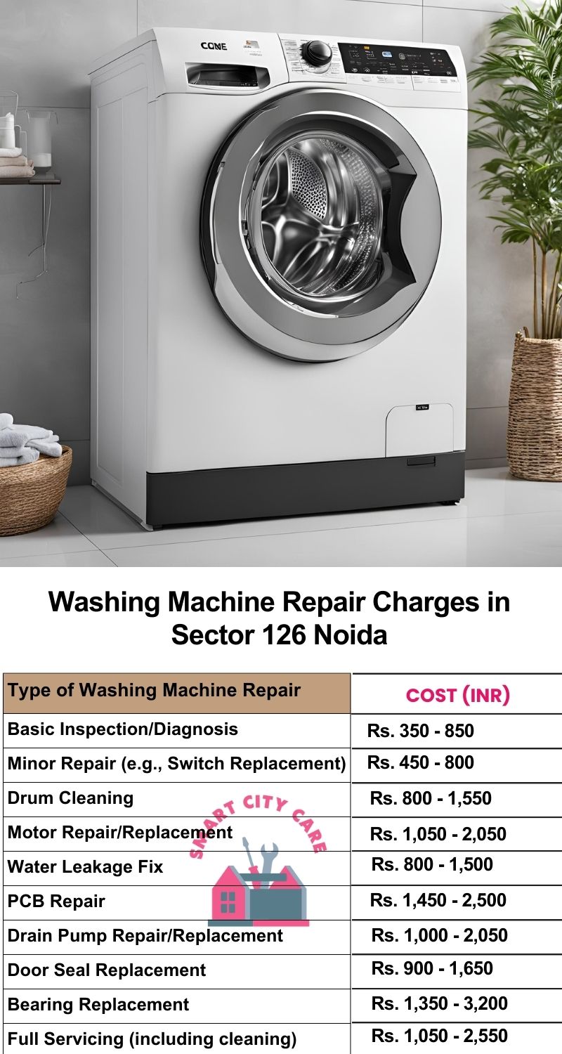 Washing Machine Repair Services Charges in  Sector 126 ,Noida 