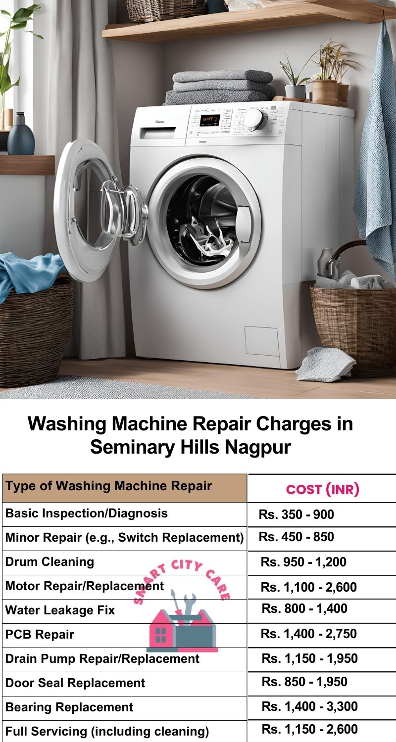 Washing Machine Repair Services Charges in  Seminary Hills ,Nagpur 