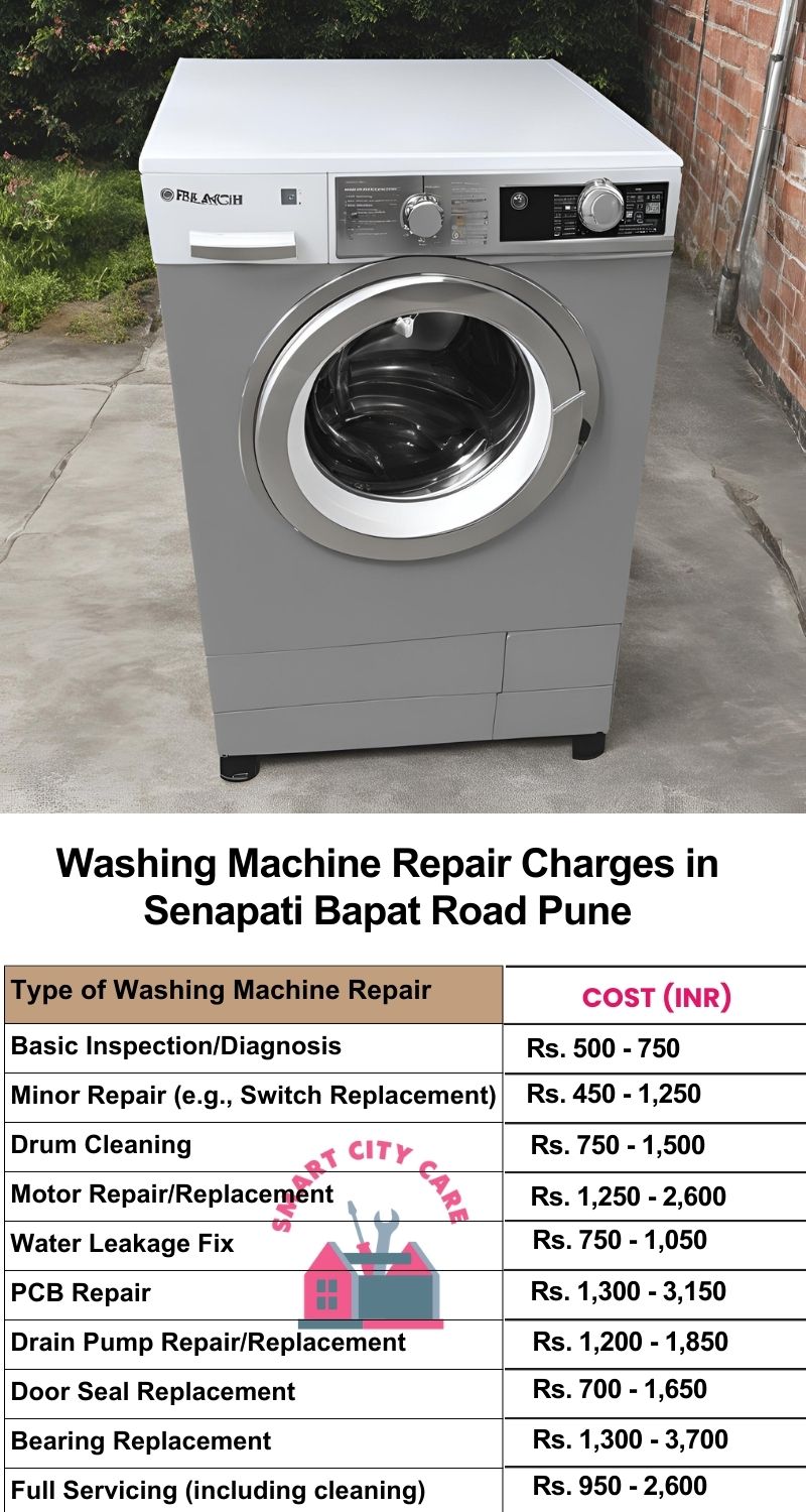 Washing Machine Repair Services Charges in Senapati Bapat Road ,Pune