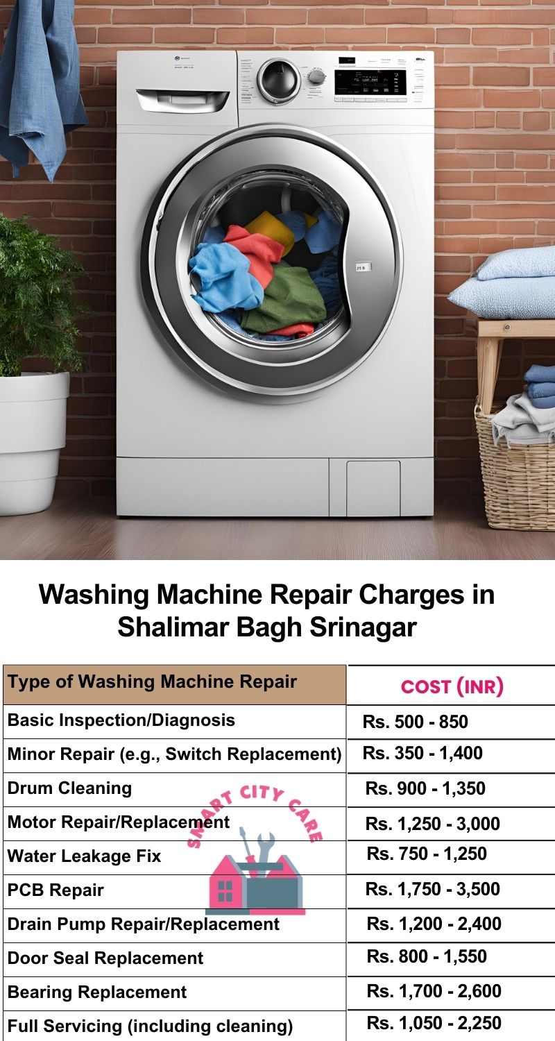 Washing Machine Repair Services Charges in  Shalimar Bagh ,Srinagar 