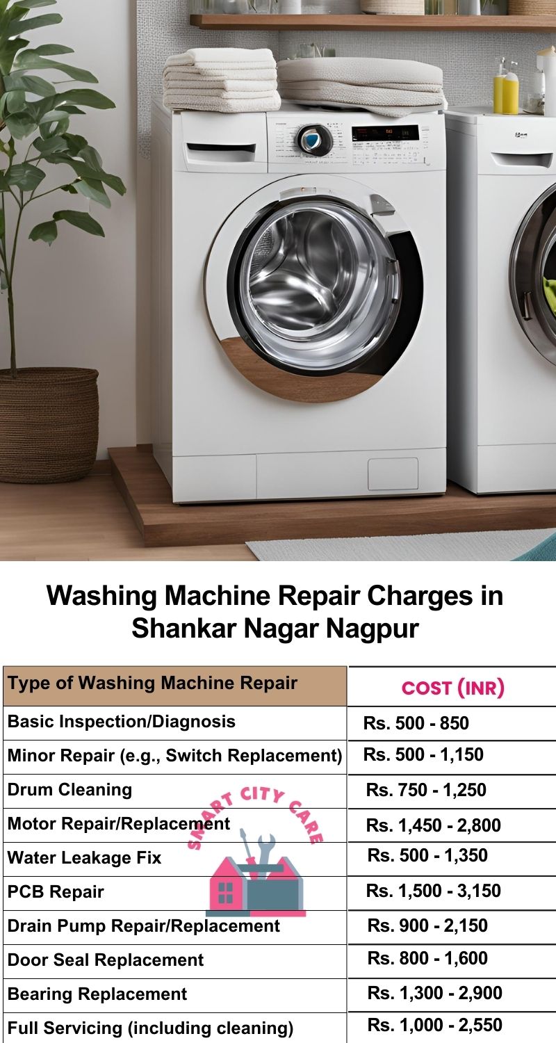 Washing Machine Repair Services Charges in  Shankar Nagar ,Nagpur 