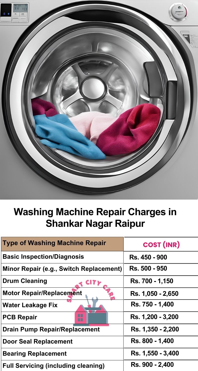 Washing Machine Repair Services Charges in  Shankar Nagar ,Raipur 