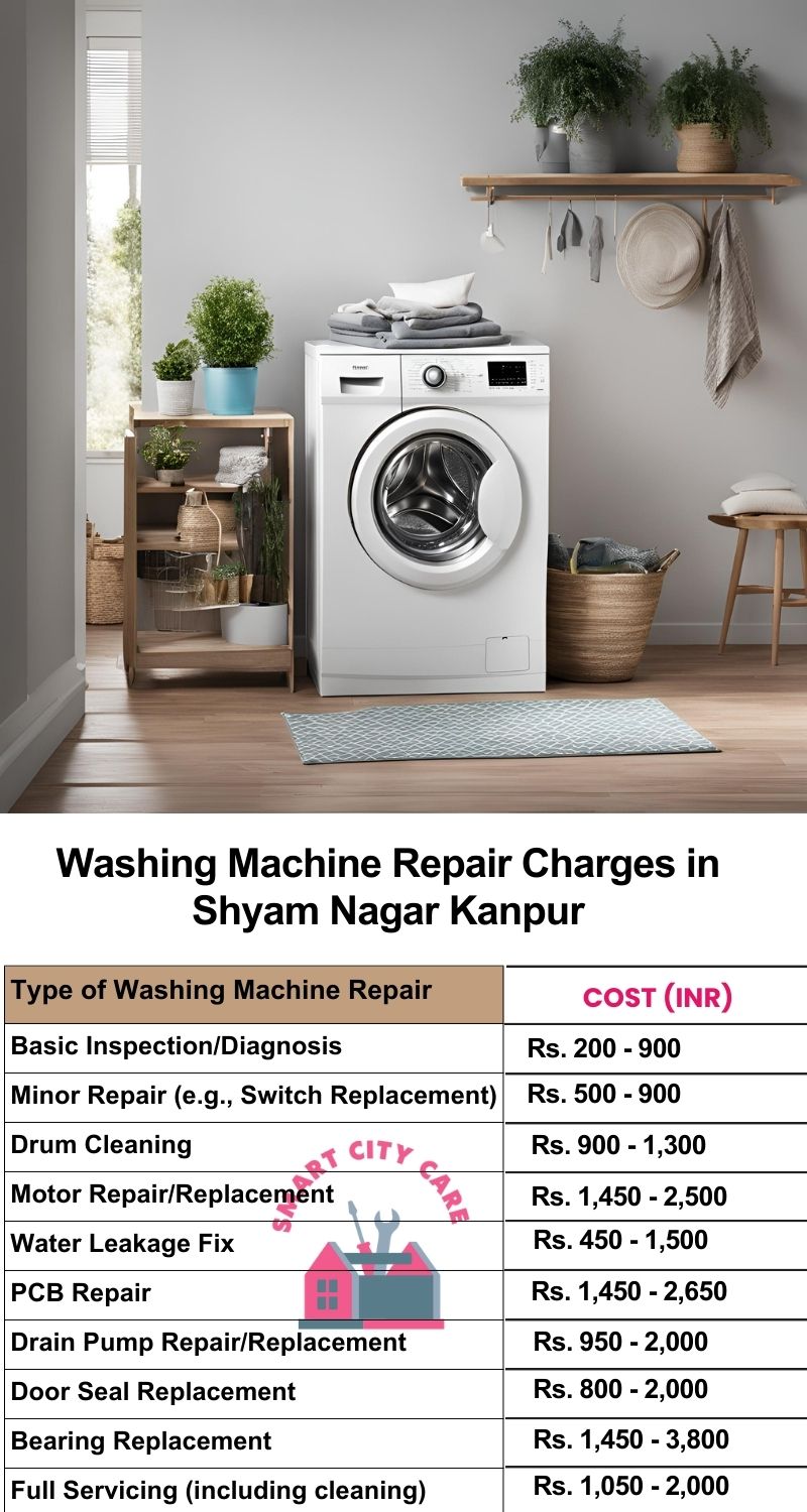 Washing Machine Repair Services Charges in  Shyam Nagar ,Kanpur 